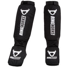 Протектори за крака - Ringhorns Charger Kontact Shinguards - Black / COTTON​