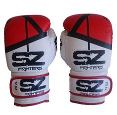 SZ Fighters - Боксови ръкавици Evo Victory - Червени (Естествена кожа)​