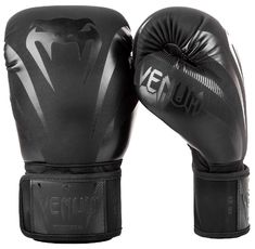 Боксови Ръкавици - Venum Impact Boxing Gloves - Black/Black​