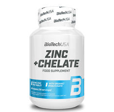 BIOTECH USA Zinc + Chelate / 60 Tabs