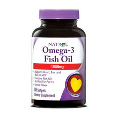 Natrol - Omega-3 Fish Oil 1000mg. / 60 softgel