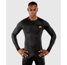 Рашгард - Venum G-Fit Rashguard - Long Sleeves - Black/Gold​