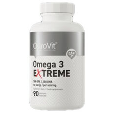 OstroVit - Omega 3 Extreme | 75% EPA + DHA / 90 Гел капсули, 90 дози