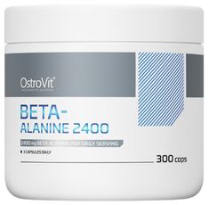 OstroVit - Beta Alanine 2400 / 300 капсули, 100 дози