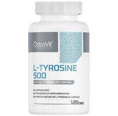 OstroVit - L-Tyrosine 500 mg / 120 капсули, 120 дози