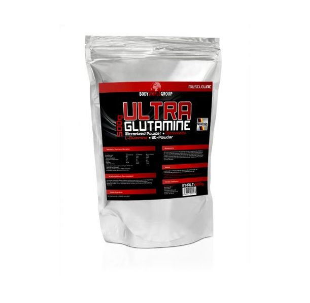 BWG - Ultra Glutamine + Vit. B6 / 500gr