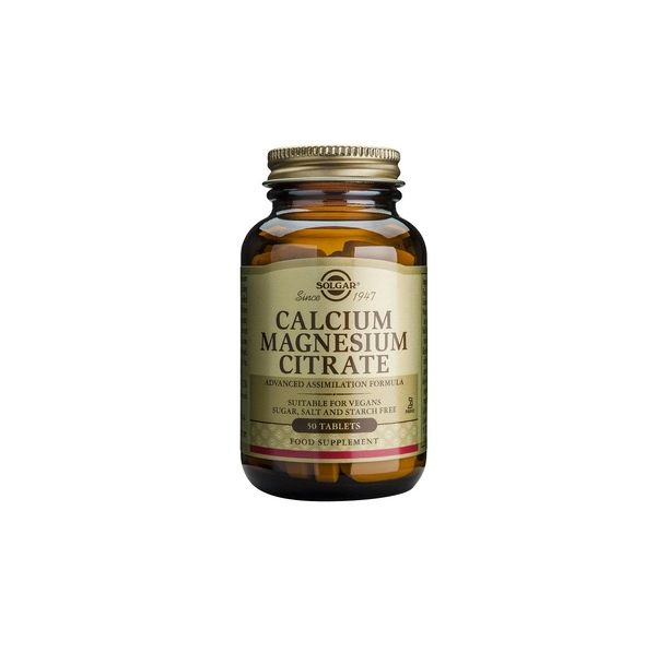 Solgar - Calcium Magnesium Citrate / 50 tabs.​