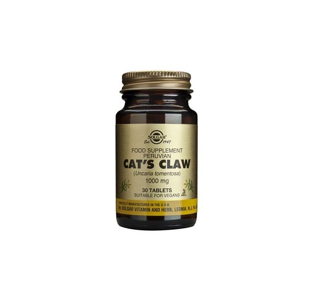 Solgar - Cat’s Claw 1000mg. / 30 caps.​