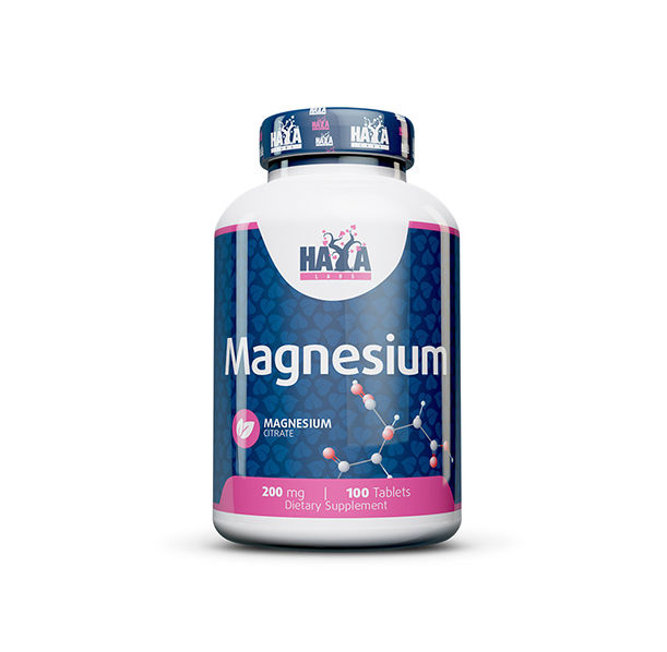 Haya Labs - Magnesium Citrate 200mg. / 100 tabs.