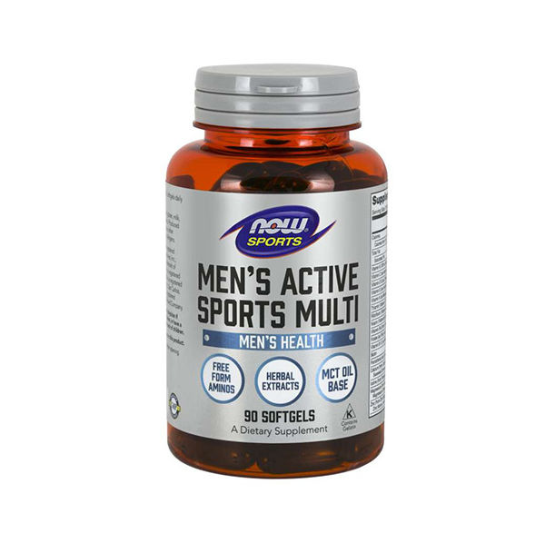 NOW - Men's Active Sports Multi / 90 softgels.