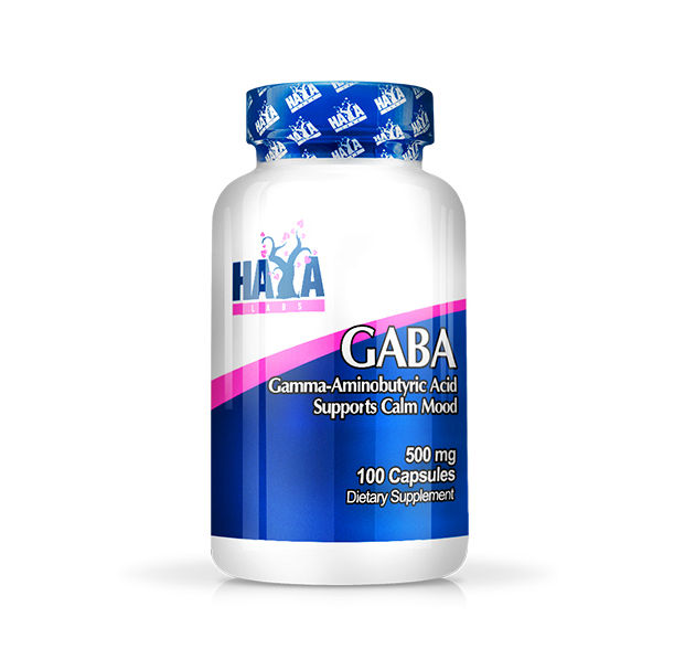 HAYA LABS Gaba 500 mg / 100 Caps.