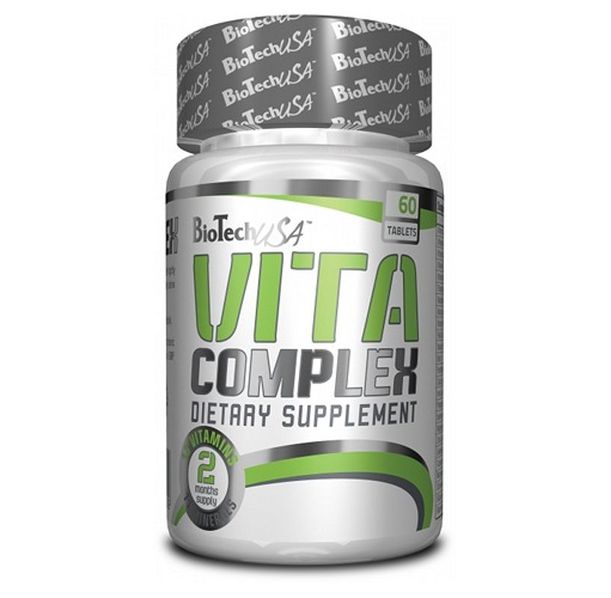 BIOTECH USA Vitamin B-Complex 60 Tabs.