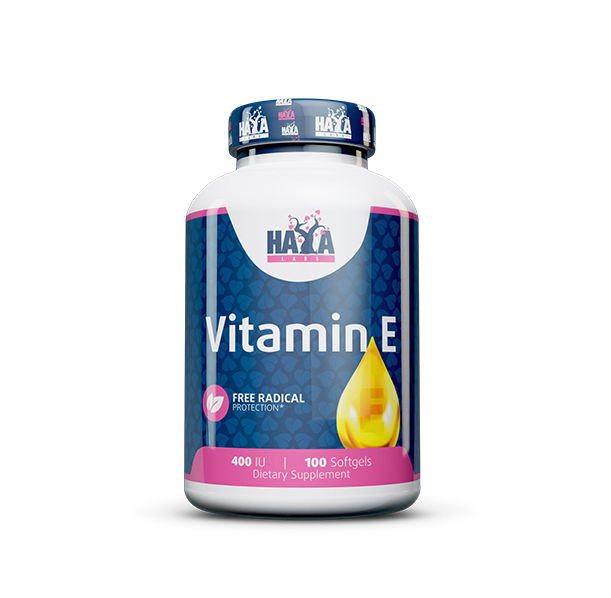 Haya Labs - Vitamin E 400 IU / 100 softgels.