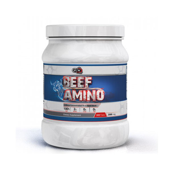 Pure Nutrition - Beef Amino 2000mg. / 300 tabs.​