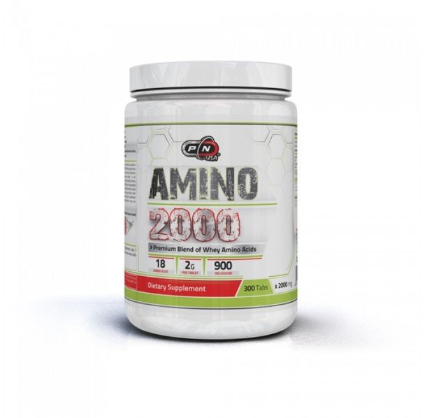 Pure Nutrition - Amino 2000 + LEUCINE / 300 tabs.​