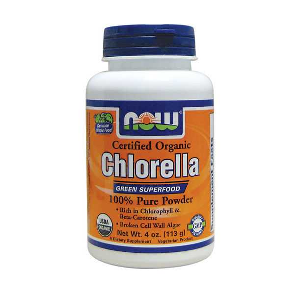 NOW - Chlorella Powder - 113.6 g. 