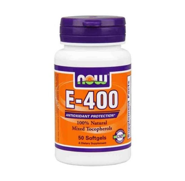 NOW - Vitamin E-400 IU (Mixed Tocopherols) / 50 Softgels
