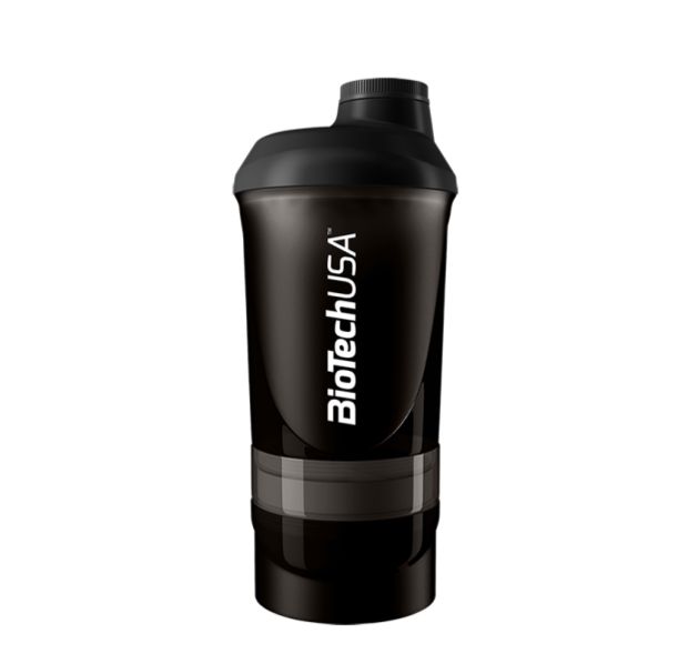 BIOTECH USA Shaker Wave+ 600ml(+200ml+150ml) Panther Black