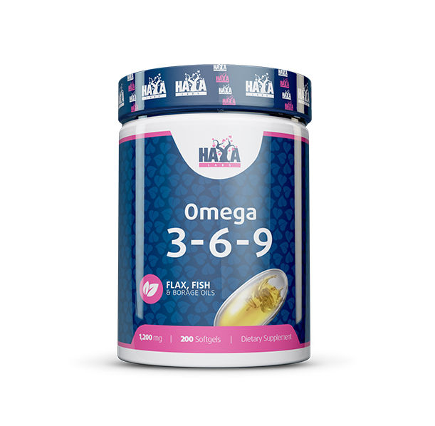 Haya Labs - Omega 3-6-9 / 200 softgel caps