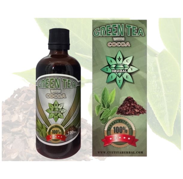 CVETITA HERBAL - Green Tea with Cocoa​