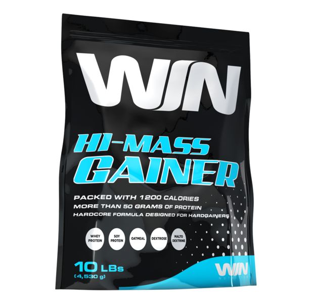 WIN Nutrition - 100% Hi-Mass Gainer / 5lbs.