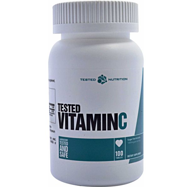 Tested Nutrition - Vitamin C / 100caps x 1000mg.​