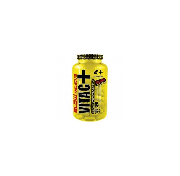 4+ Nutrition VITA C+ Slow Release / 100 таблетки