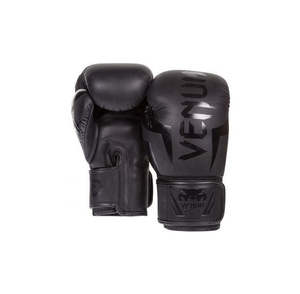 БОКСОВИ РЪКАВИЦИ - VENUM ELITE BOXING GLOVES / BLACK MATTE​