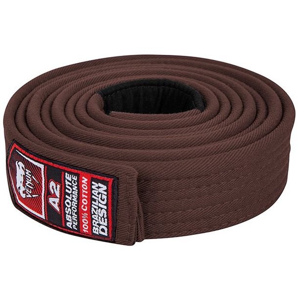 КОЛАН ЗА ДЖУ-ДЖИЦУ / ЖИУ - ЖИЦУ - VENUM BJJ BELT / BROWN​