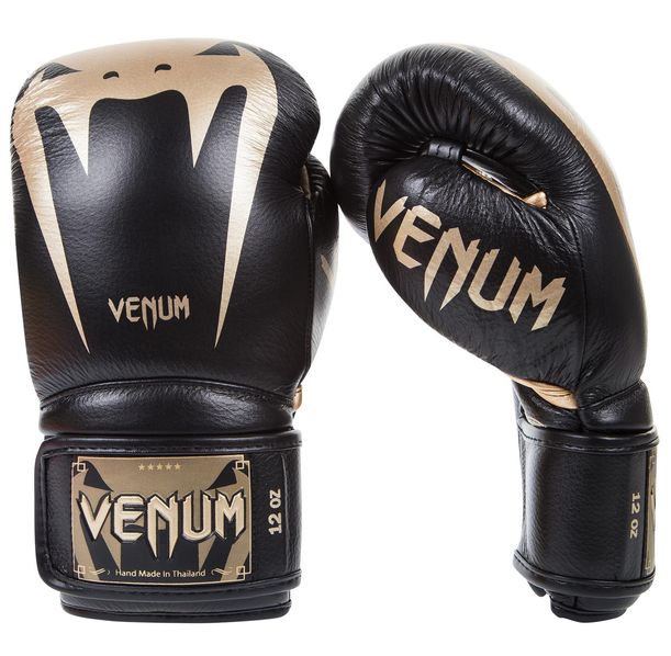 Боксови ръкавици - VENUM GIANT 3.0 BOXING GLOVES / BLACK/GOLD​