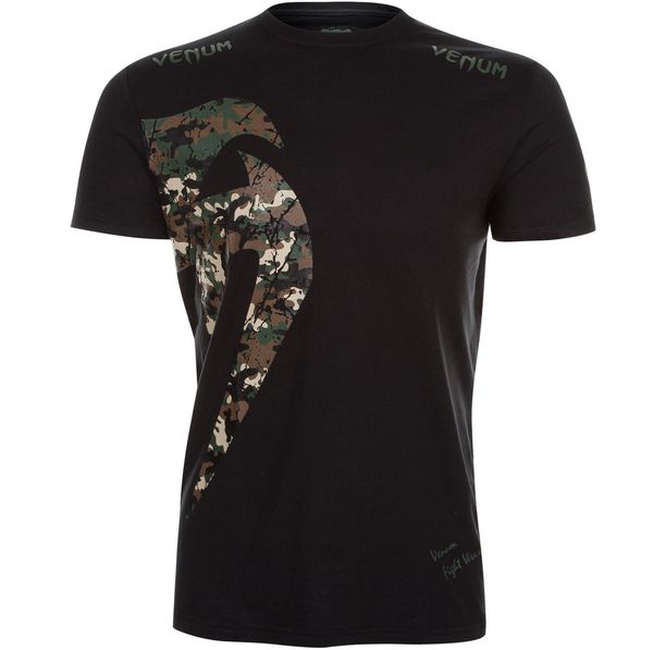 Тениска - VENUM ORIGINAL GIANT T-SHIRT / Jungle Camo Black​