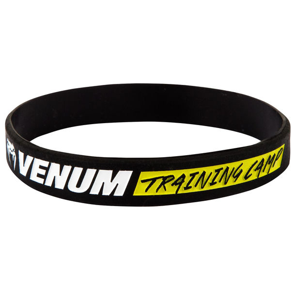 Силиконова Гривна - VENUM RUBBER BAND - TRAINING CAMP - BLACK​
