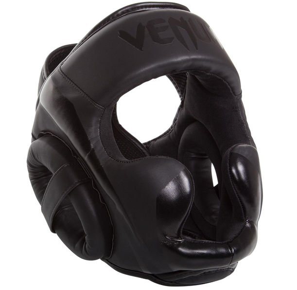 ПРОТЕКТОР ЗА ГЛАВА / КАСКА - VENUM ELITE HEADGEAR BLACK / MATTE​