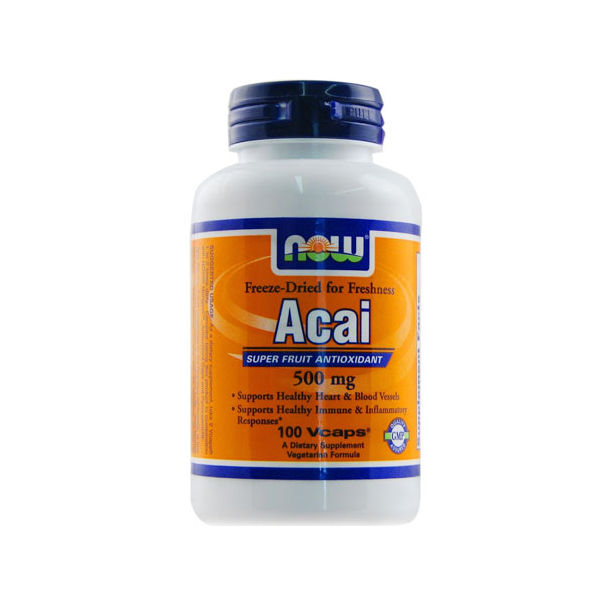 NOW - Acai 500mg. / 100 VCaps.