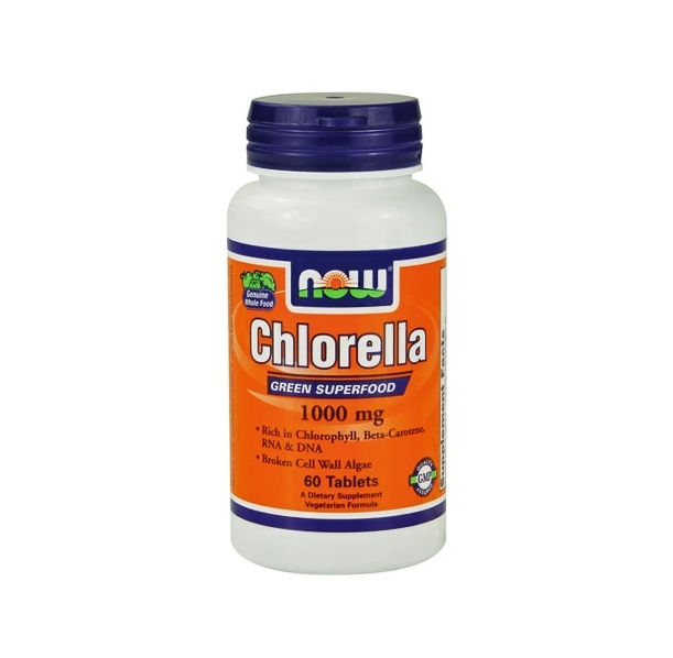 NOW - Chlorella 1000mg. / 60 tabs.