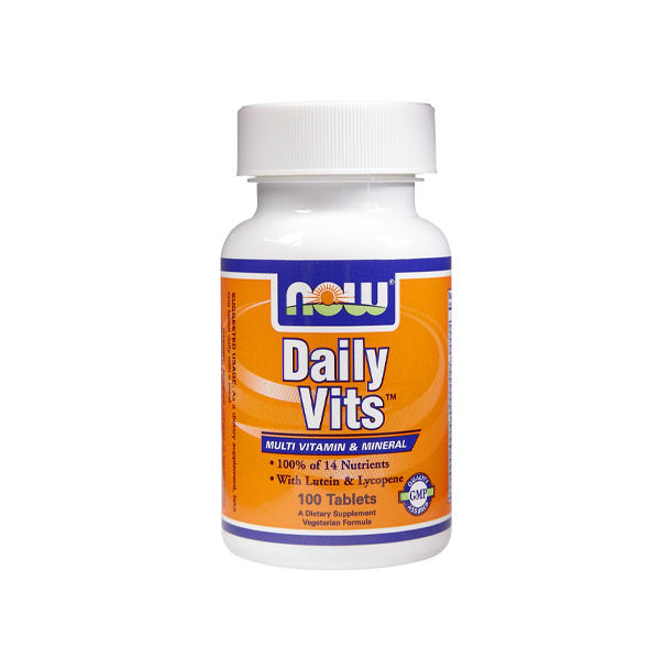 NOW - Daily Vits ™ Multi Vitamin &amp; Mineral / 100 Tabs.