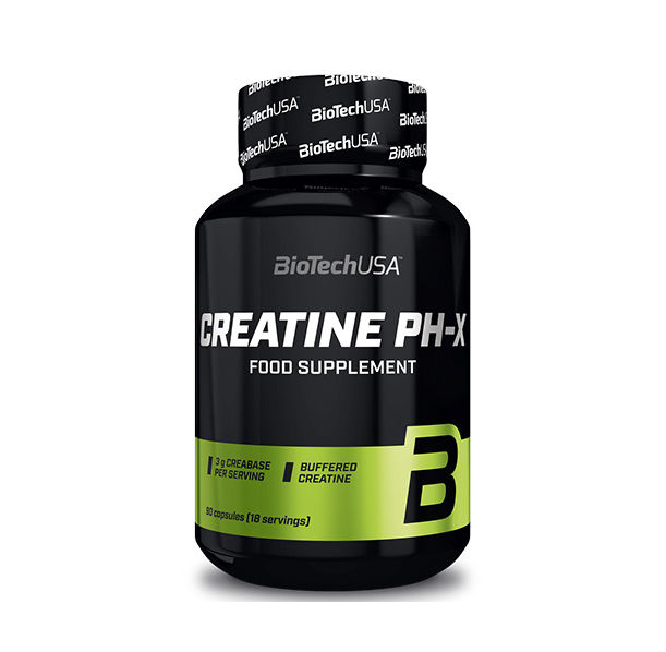 BioTech - Creatine pH-X / 90 caps.