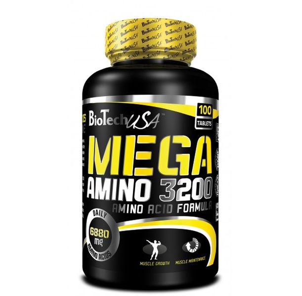 BioTech - Mega Amino 3200 / 100 tabs.