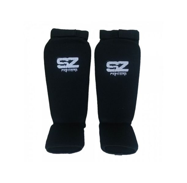SZ Fighters - Памучни протектори за крака - черни