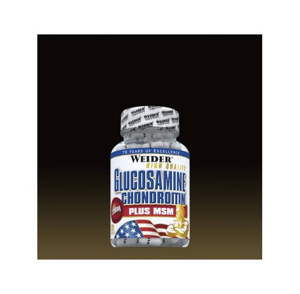 Weider - Glucosamine &amp; Chondroitin + MSM / 120 caps