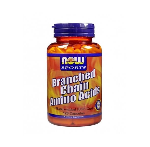 NOW - Branched Chain Amino Acids / 120 caps.