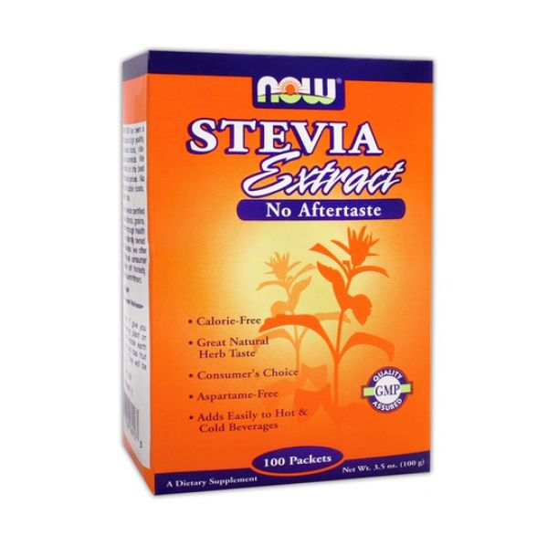 NOW - Stevia Extract / 100 Packs.