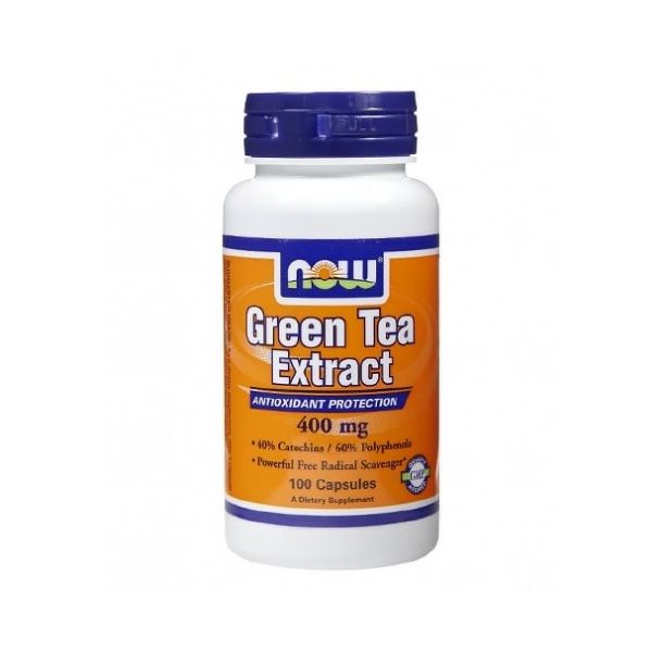 NOW - Green Tea Extract 400mg. / 100 Caps.