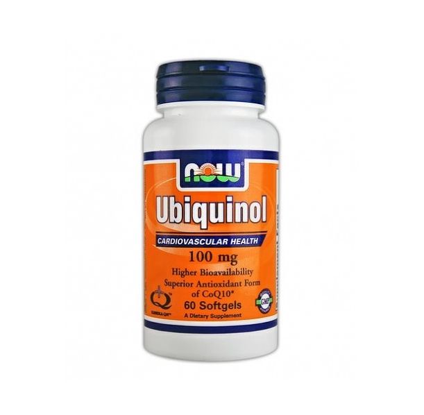 NOW - Ubiquinol 100mg. / 60 Softgels