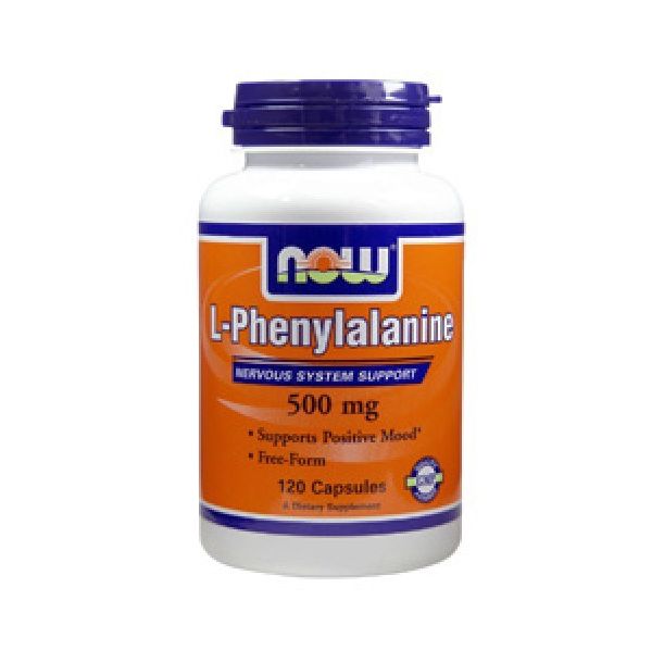 NOW - L-Phenylalanine 500mg. / 120 Caps.