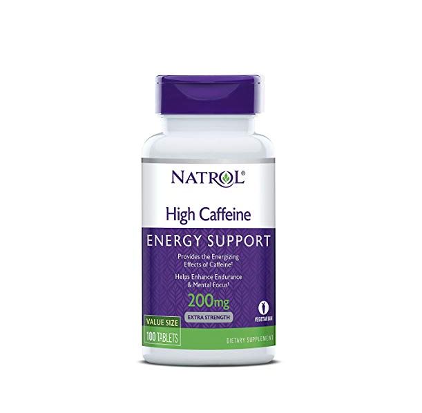 Natrol - High Caffeine 200mg. / 100 tab