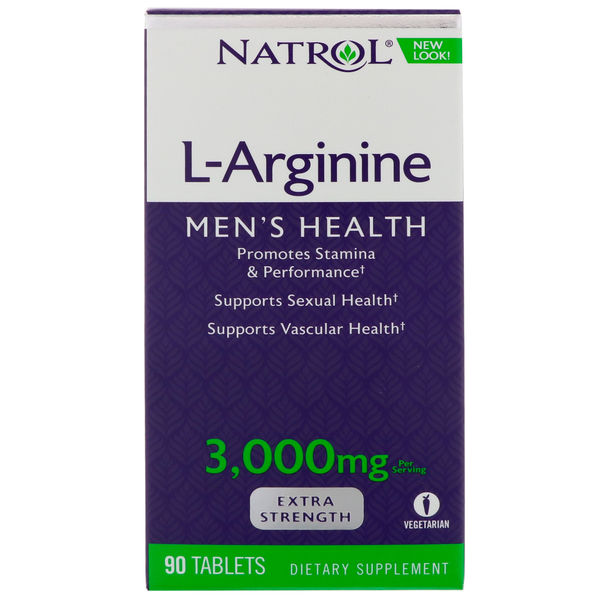 Natrol - L-Arginine 3000mg. / 90 tabs.