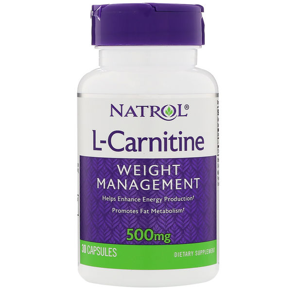 Natrol - L-Carnitine 500mg. / 30 caps