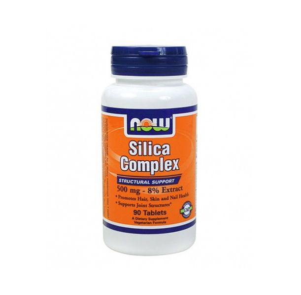 NOW - Silica Complex 500mg. / 90 Tabs.