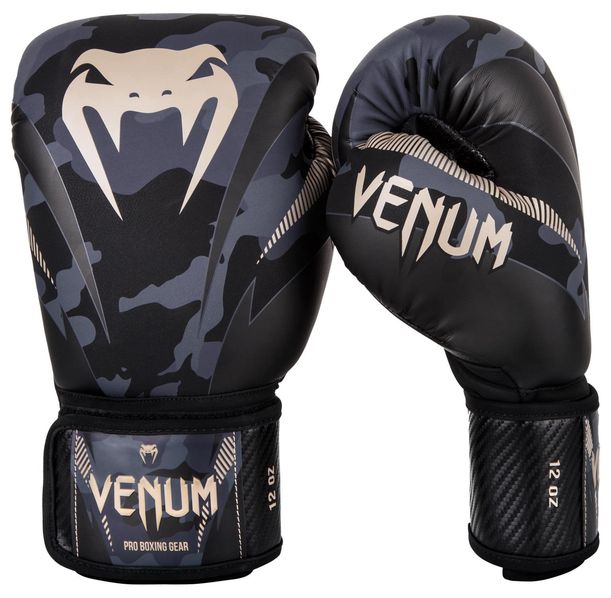 Боксови Ръкавици - Venum Impact Boxing Gloves - Dark Camo/Sand​